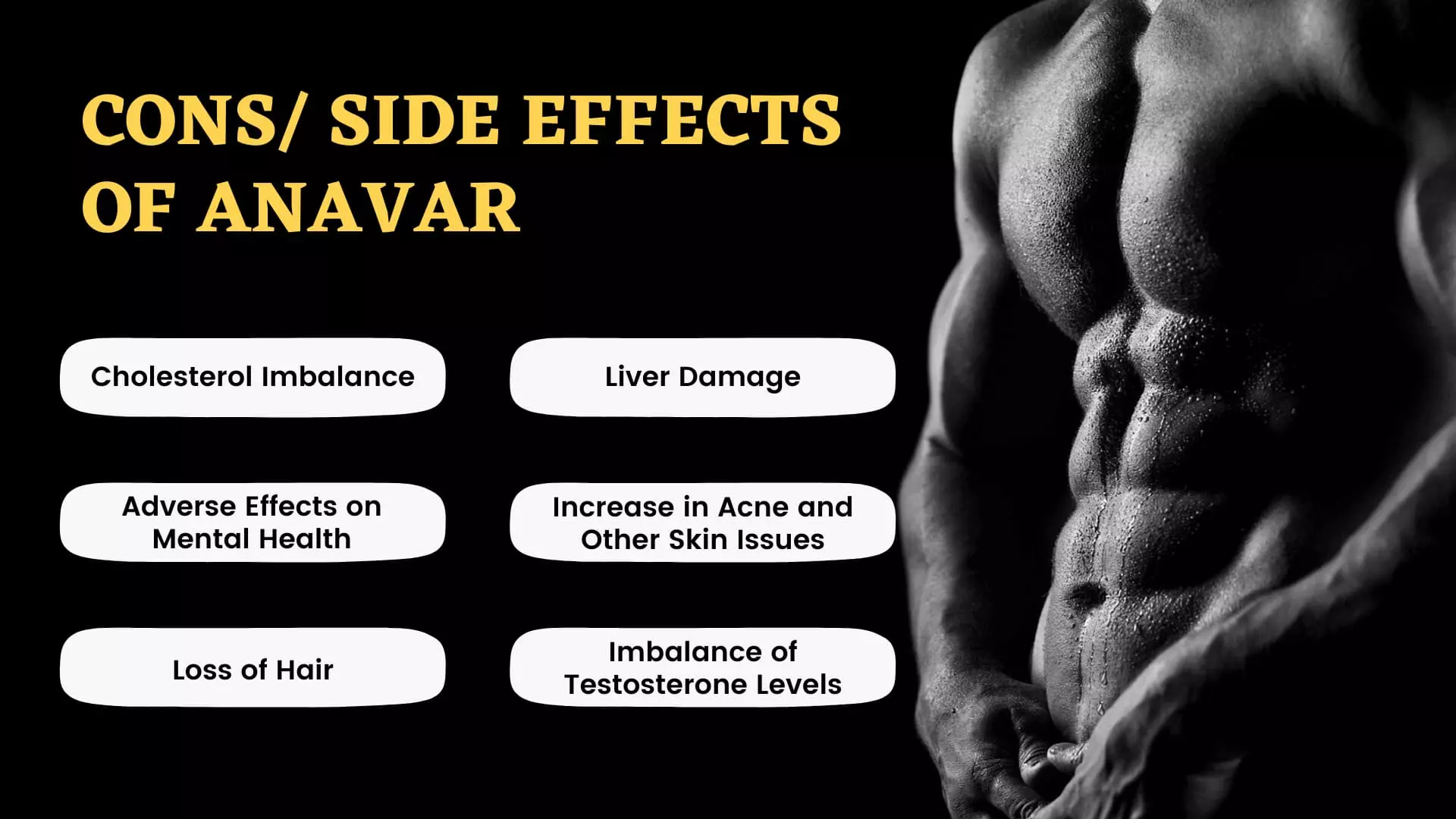 Cons Side Effects of Anavar