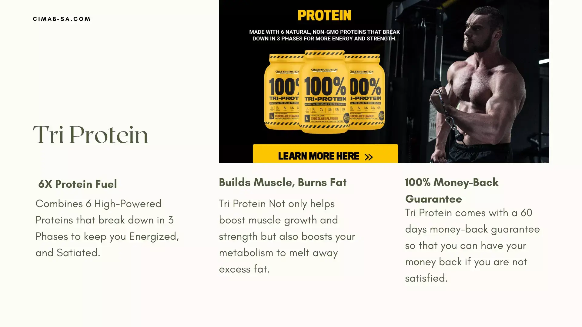 Crazy Nutrition Tri Protein Review