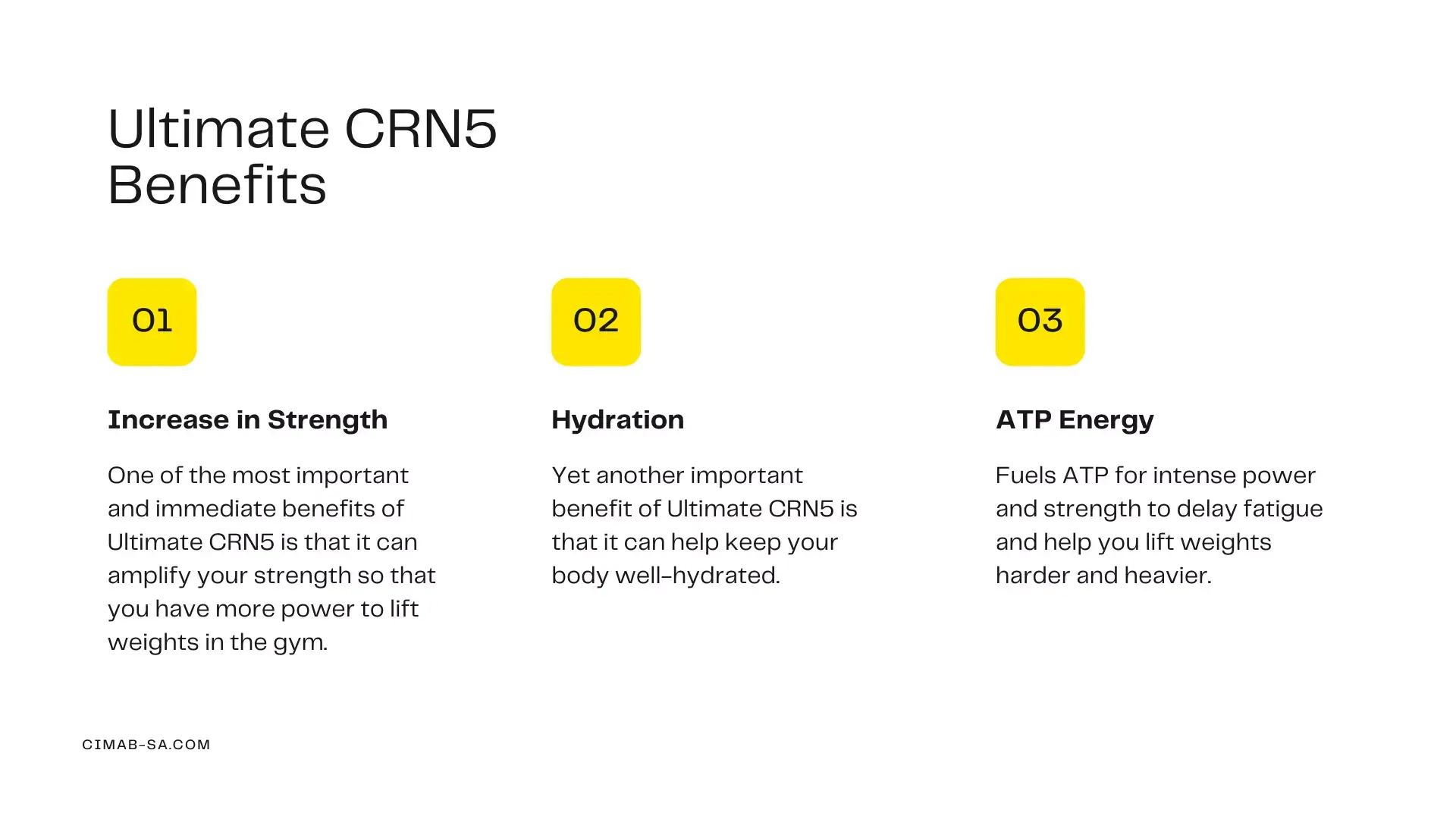Ultimate CRN5 Benefits