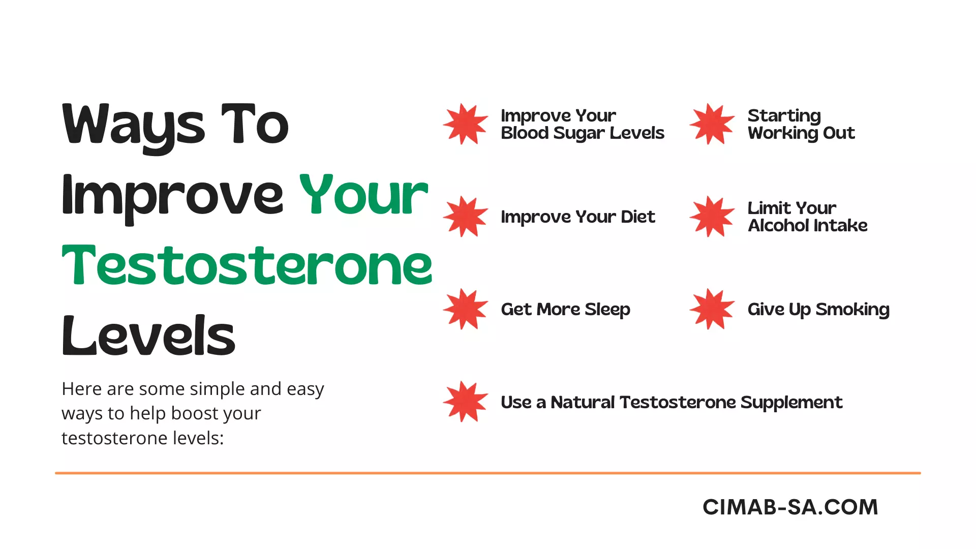 Ways To Improve Your Testosterone Levels