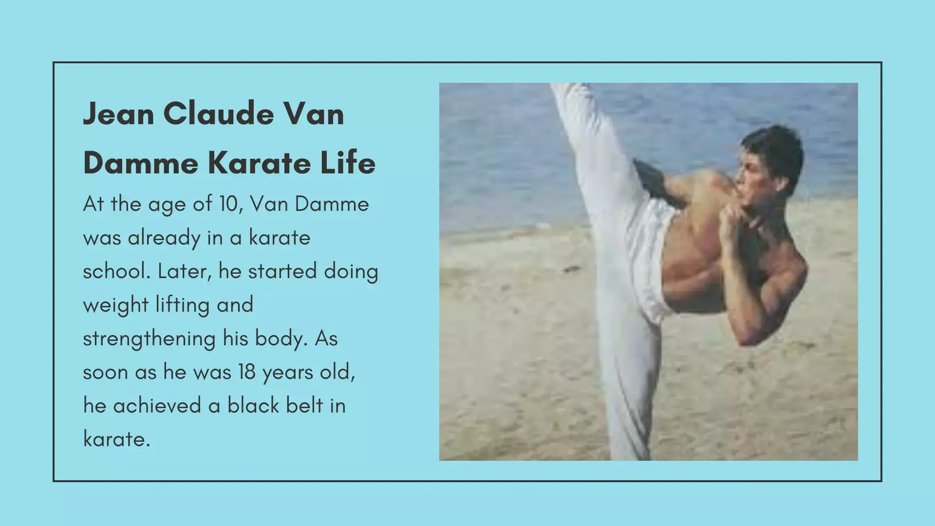 Did Jean Claude Van Damme Take Steroids?