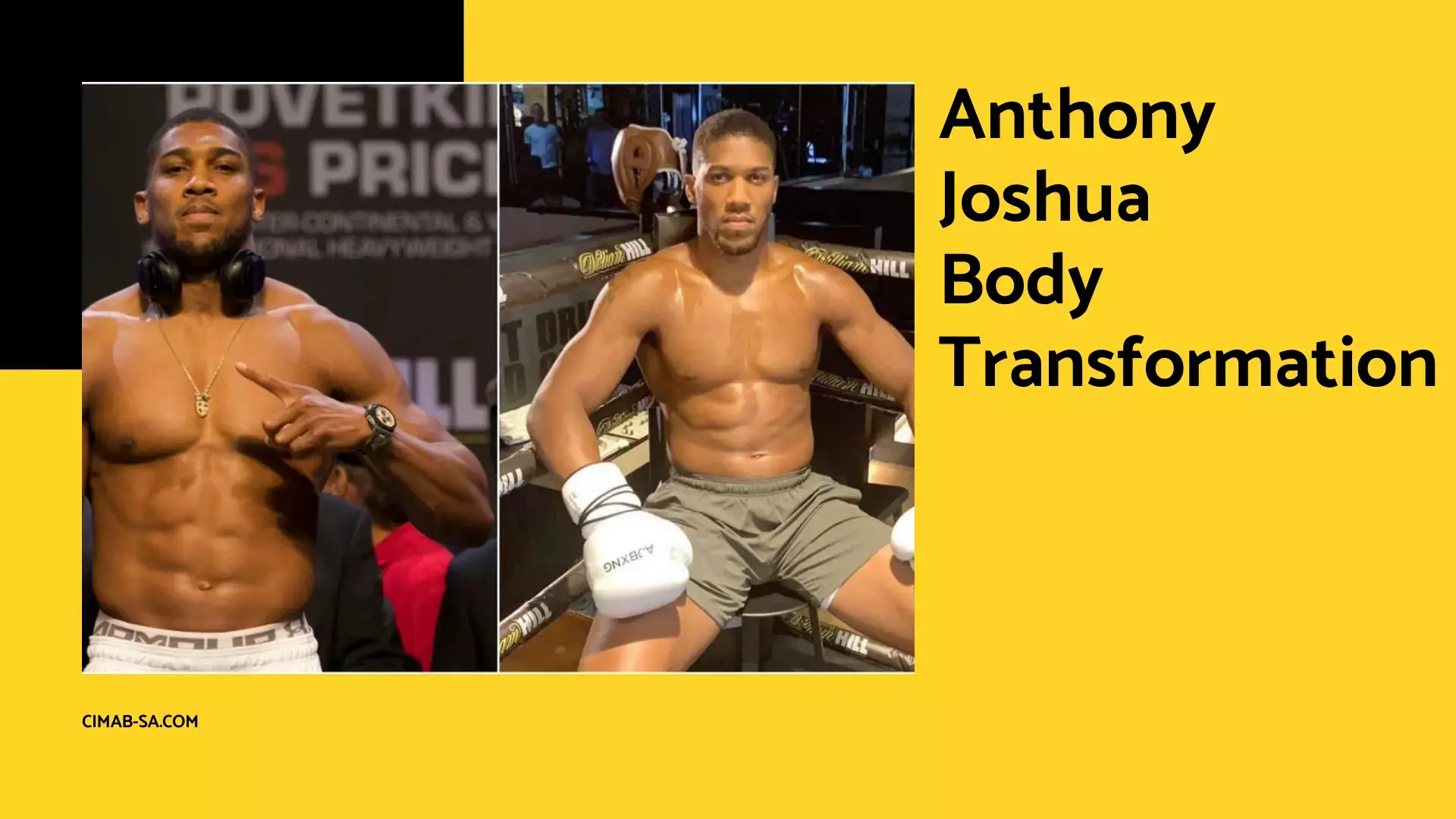 Is Anthony Joshua on steroids