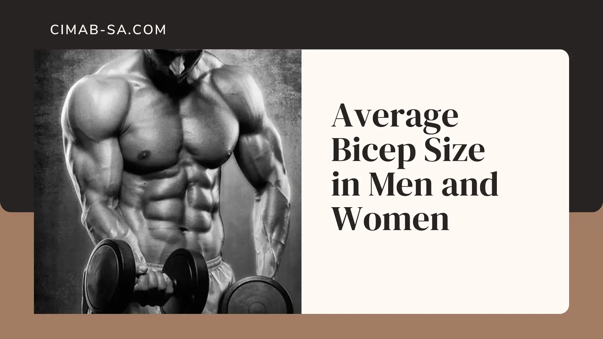 Average Bicep Size Where Do You Stand?