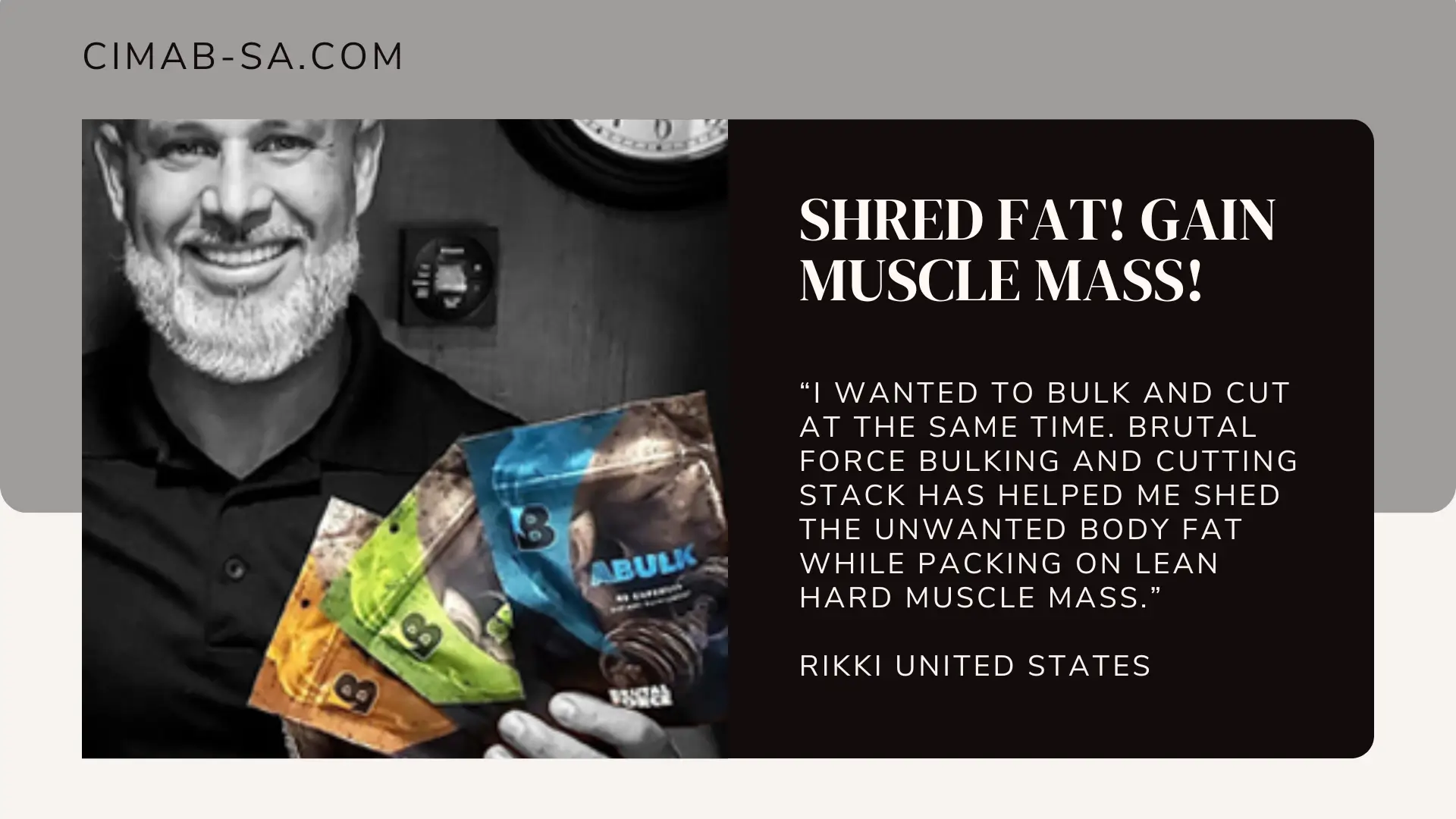 Shred fat gain muscle