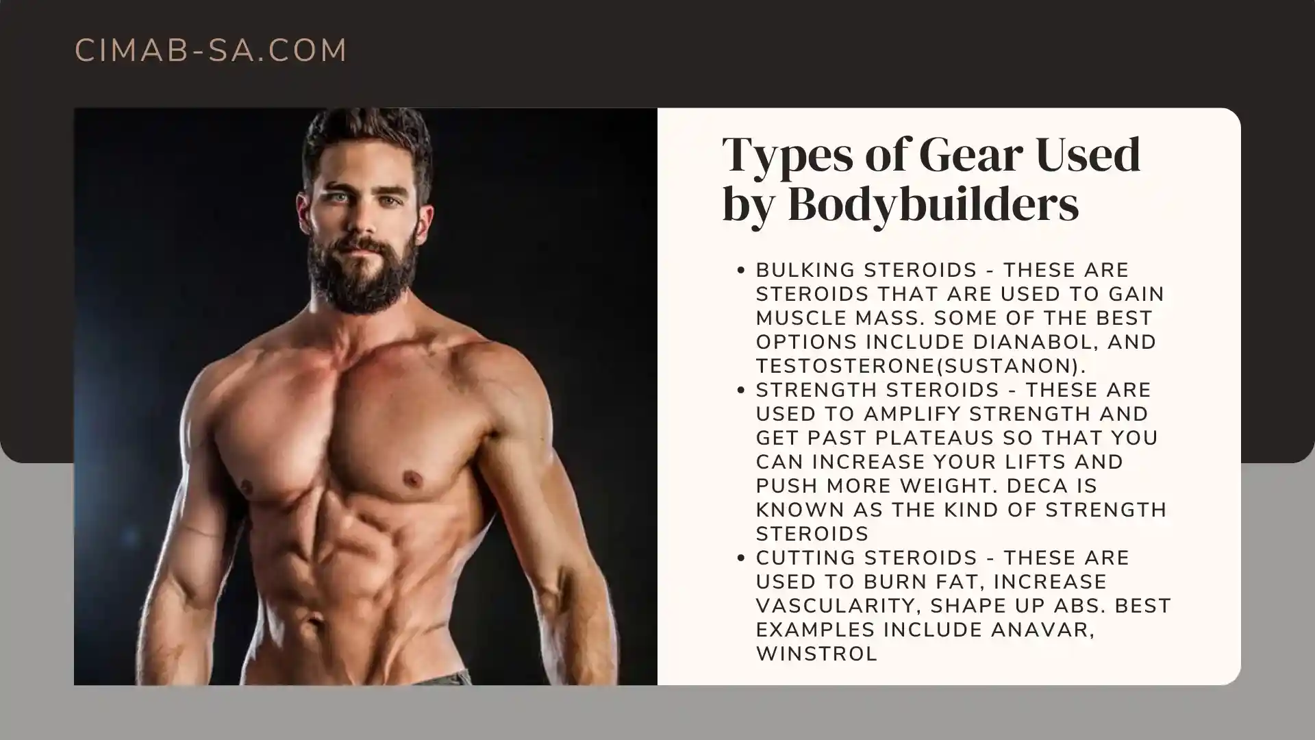 Gear in bodybuilding