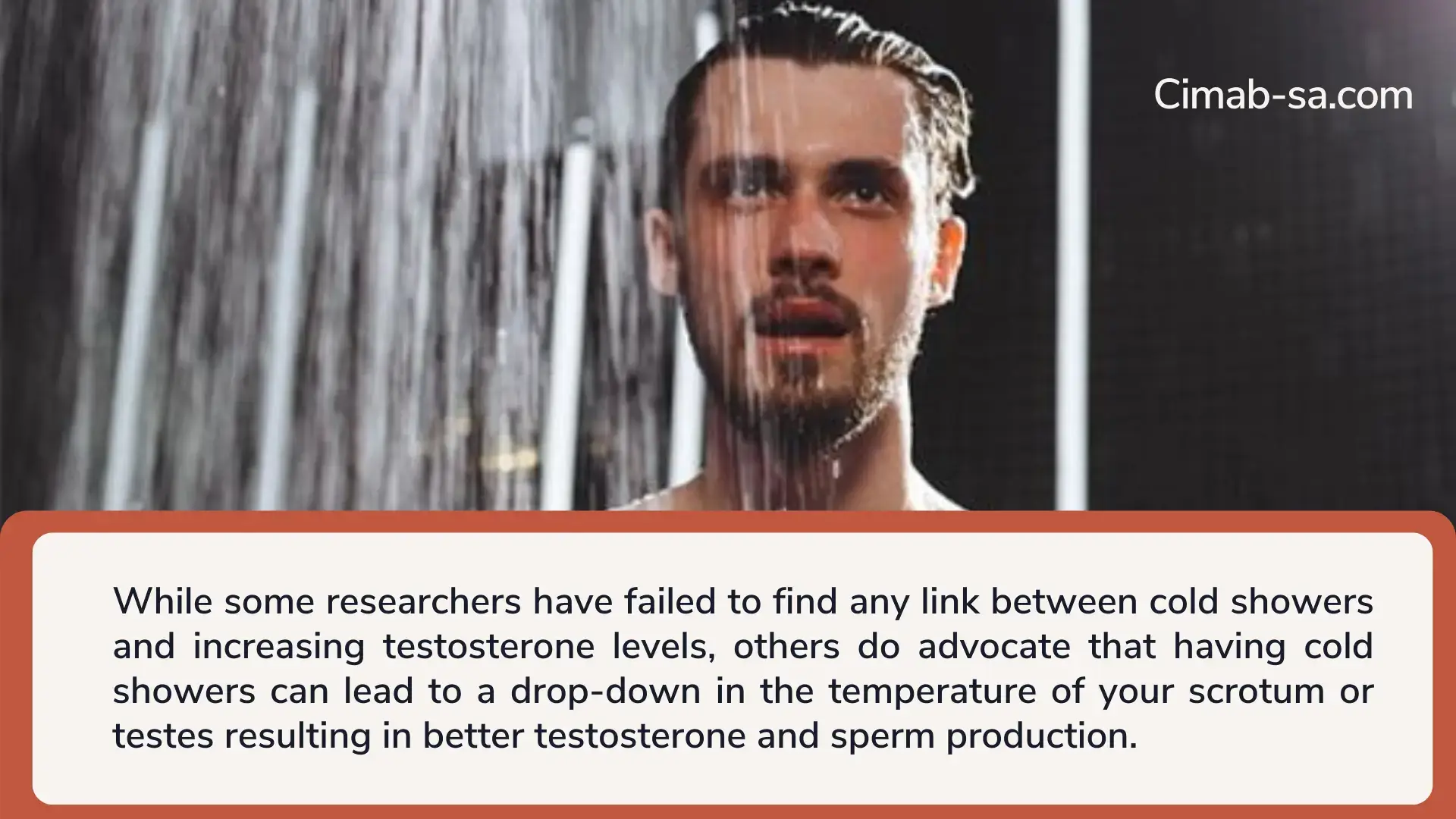 can a cold shower increase testosterone