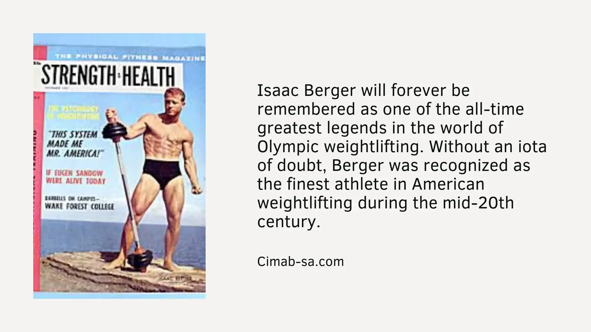 Isaac Berger Passes Away at 85