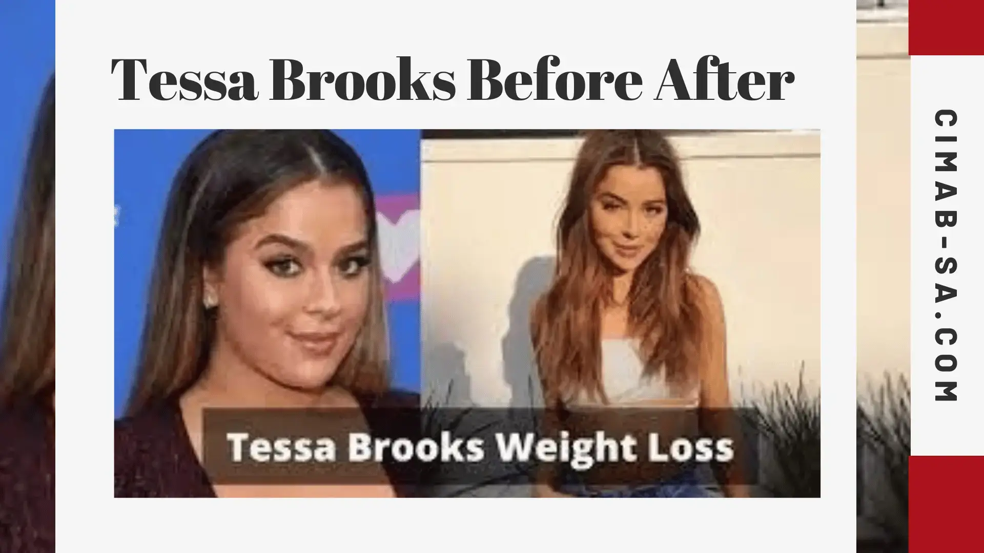 Tessa Brooks weight loss